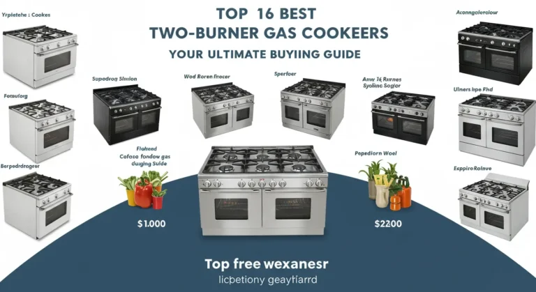 Top 16 Best Two-Burner Gas Cookers: Your Ultimate Buying Guide