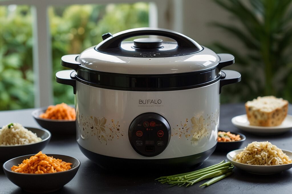 Beautiful Buffalo Rice Cooker